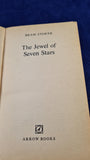 Bram Stoker - The Jewel of Seven Stars, Arrow Books, 1980, Paperbacks