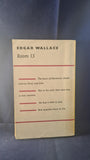 Edgar Wallace - Room 13, Arrow Book, 1961, Paperbacks