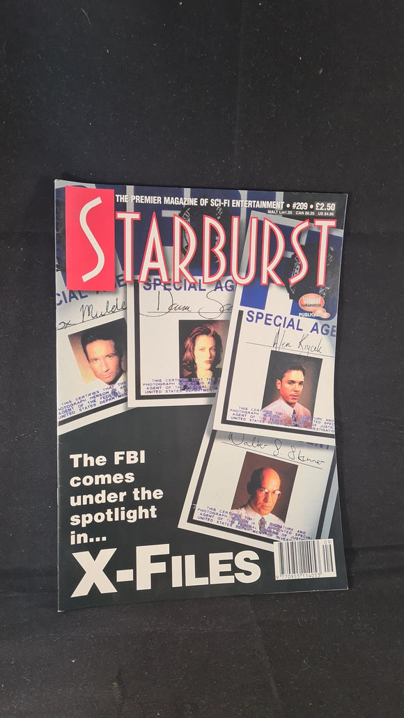 Starburst Magazine Volume 18 Number 5 January 1996 Number 209