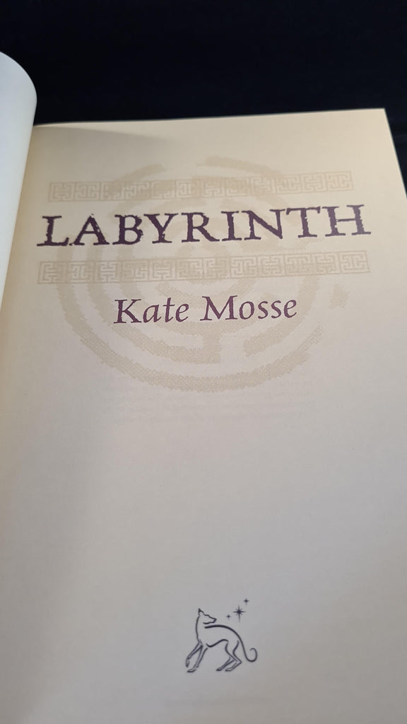 Kate Mosse Illustrated Edition Labyrinth, Orion Books, 2006 Richard Dalby