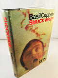 Basil Copper - Shockwave (13), Robert Hale 1973, 1st Edition, Inscribed
