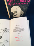R H Malden -Nine Ghosts x 2, Edward Arnold, 1943, 1st Edition, Presentation Copies, Limited