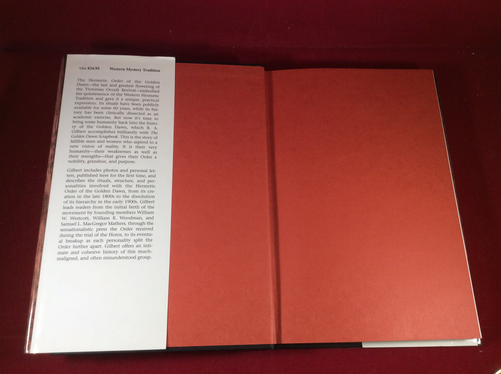 R A GilbertThe Golden Dawn Scrapbook, Samuel Weiser, 1997 1st Edition