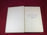 Arthur Row, Researches into the Unknown, Stockwell, 1936, First Edition, Signed and Inscribed.