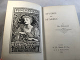 Mrs Molesworth - Studies and Stories, A. D. Innes 1893, 1st Edition