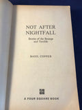 Basil Copper - Not After Nightfall, Four Square Horror 1967, Paperback
