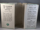 Frederick Cowles - The Horror of Abbot’s Grange and Other Stories, Muller 1936, 1st Edition with Original Dust Jacket