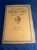 The London Mercury, Volume XII, No. 67, May 1925, J.C Squire,