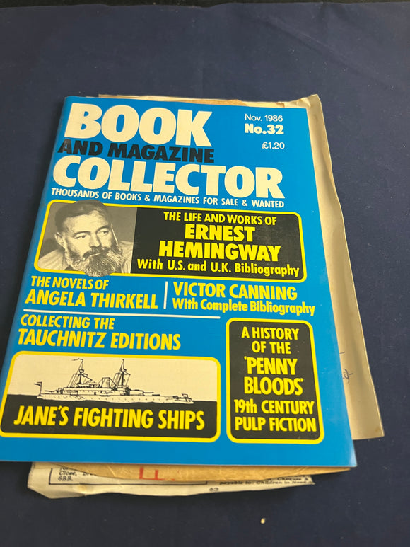 Magazine Collector Number 32 November 1986
