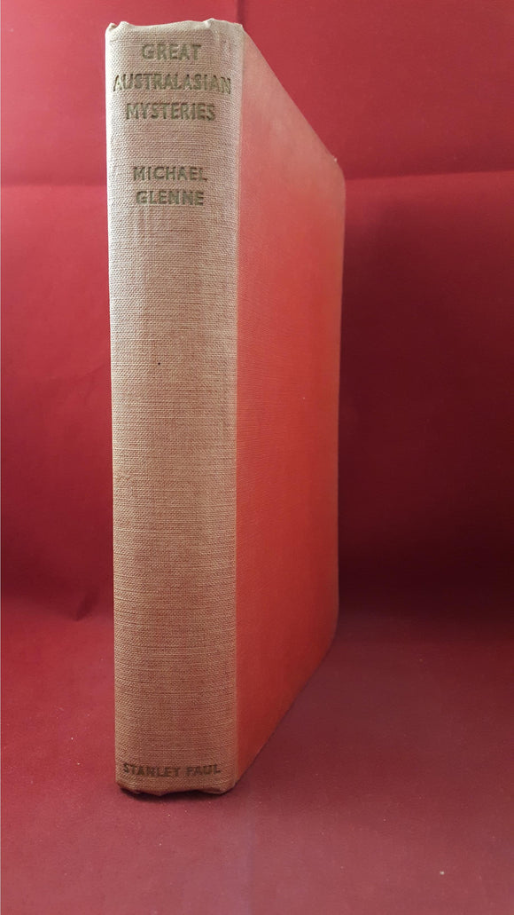 Michael Glenne - Great Australasian Mysteries, Stanley Paul, 1938, First Edition