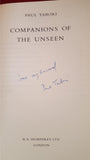 Paul Tabori - Companions Of The Unseen, H A Humphrey, 1968, First Edition, Signed