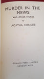 Agatha Christie - Murder In The Mews, Odhams Press, 1938?