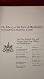 Sotheby's - The Library of the Earls of Macclesfield, Part 10, Applied Arts & Sciences, 2007