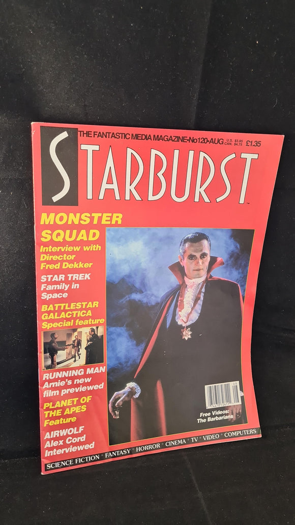 Starburst Magazine Number 120 August 1988 The Fantastic Media Magazine