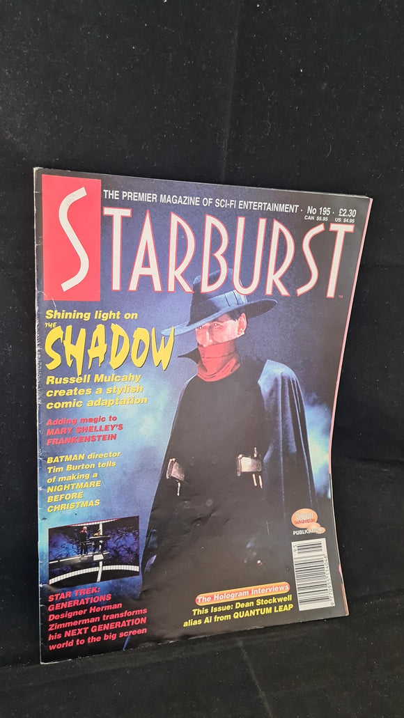 Starburst Magazine Volume 17 Number 3 November 1994 Number 195