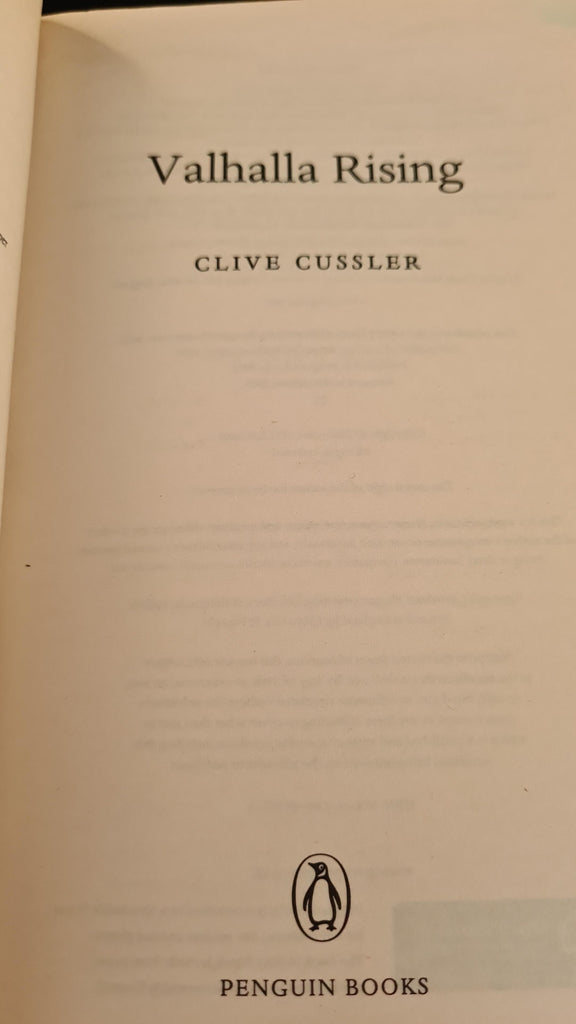 Clive Cussler - Valhalla Rising, Penguin Books, 2009, Paperbacks ...