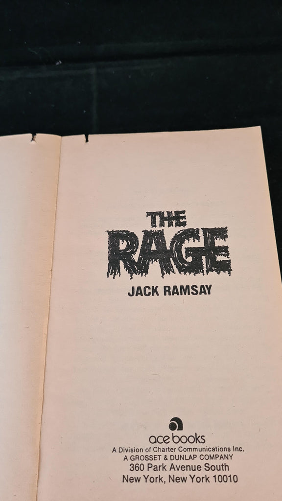 Jack Ramsay - The Rage, Ace Books, 1978, Paperbacks – Richard Dalby's ...