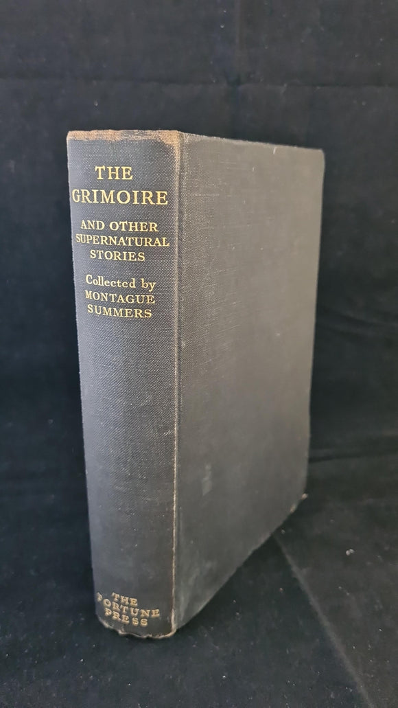 Montague Summers - The Grimoire & other supernatural stories, Fortune, First Edition