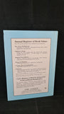 Michael Cole - Annual Register of Book Values Literature, The Clique, 1994