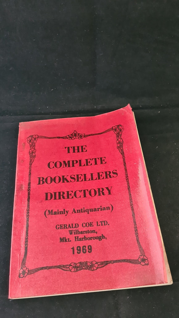 The Complete Booksellers Directory 1969