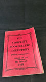 The Complete Booksellers Directory 1969