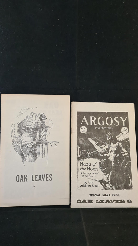 Oak Leaves Number 2 Winter 1970-71 & Argosy Number 6 Winter 1971-72