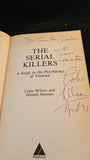 Colin Wilson - The Serial Killers, W H Allen, 1990, Inscribed, Signed, Note, Paperbacks