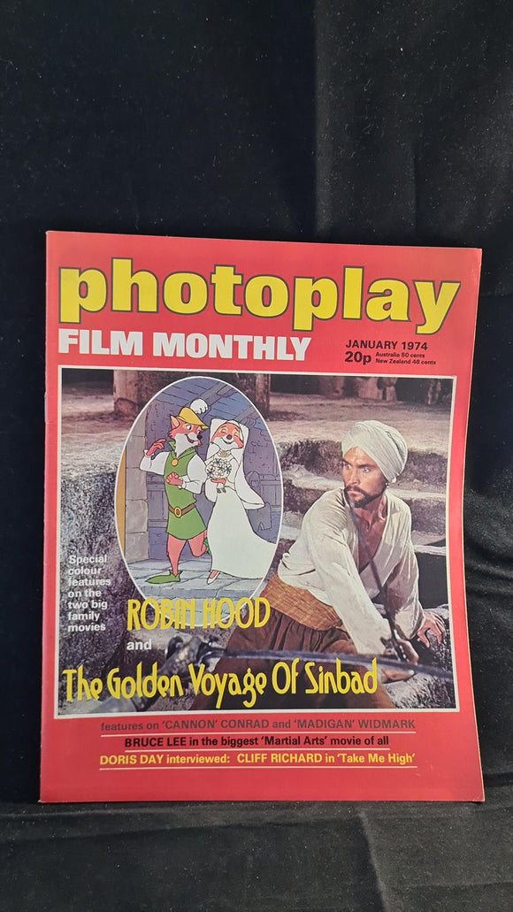 Photoplay Film Monthly Volume 25 Number 1 January 1974