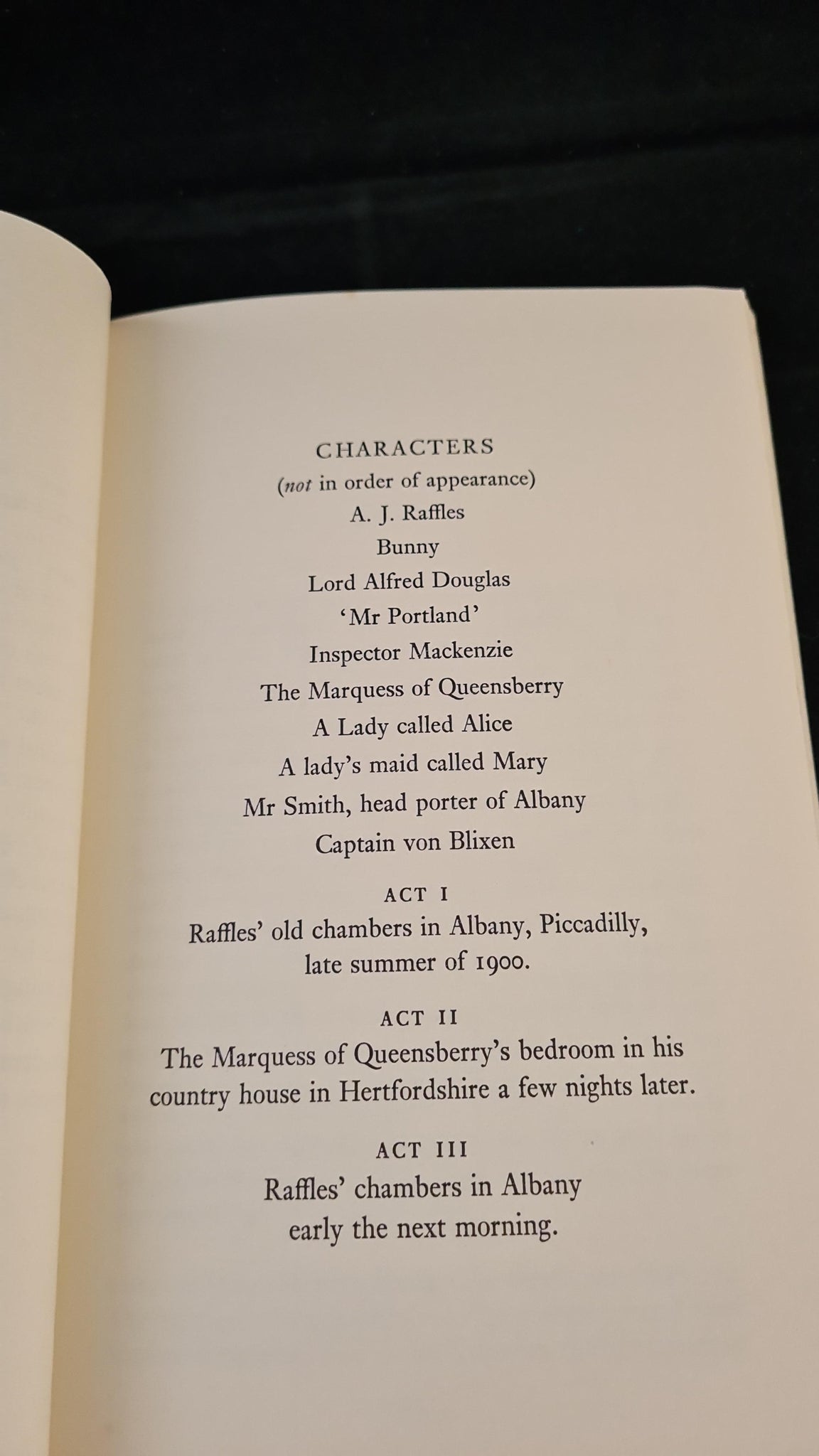 Graham Greene - The Return of A J Raffles, Bodley Head, 1975, First Ed ...