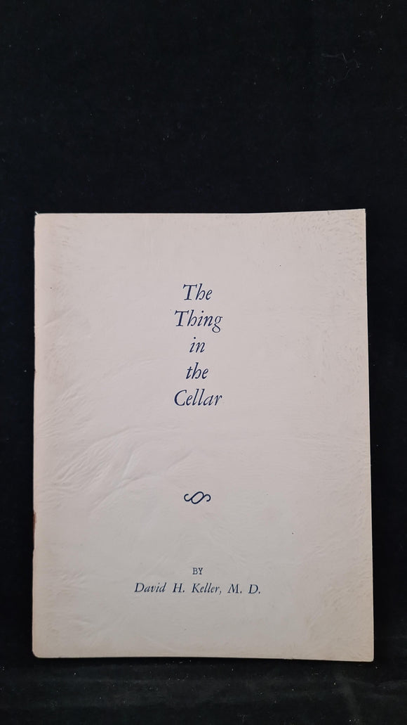 David H Keller The Thing In The Cellar Bizarre Series 1940 Signed david-h-keller-the-thing-in-the-cellar-bizarre-series-1940-signed