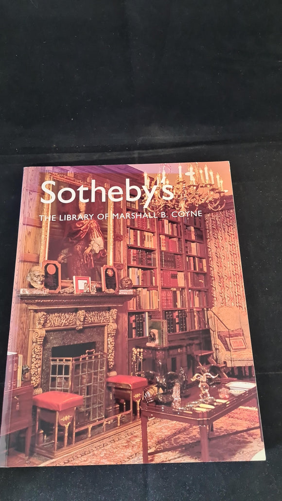 Sotheby's 5 June 2001 - The Library of Marshall B Coyne, New York