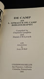 L Sprague De Camp Bibliography, Underwood/Miller, 1983, First Edition, Paperbacks
