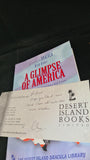 Richard Dalby - A Glimpse of America, Desert Island Books, 2002, Signed note, Paperbacks