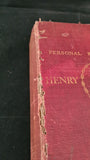 Bram Stoker - Personal Reminiscences of Henry Irving, Heinemann, 1907