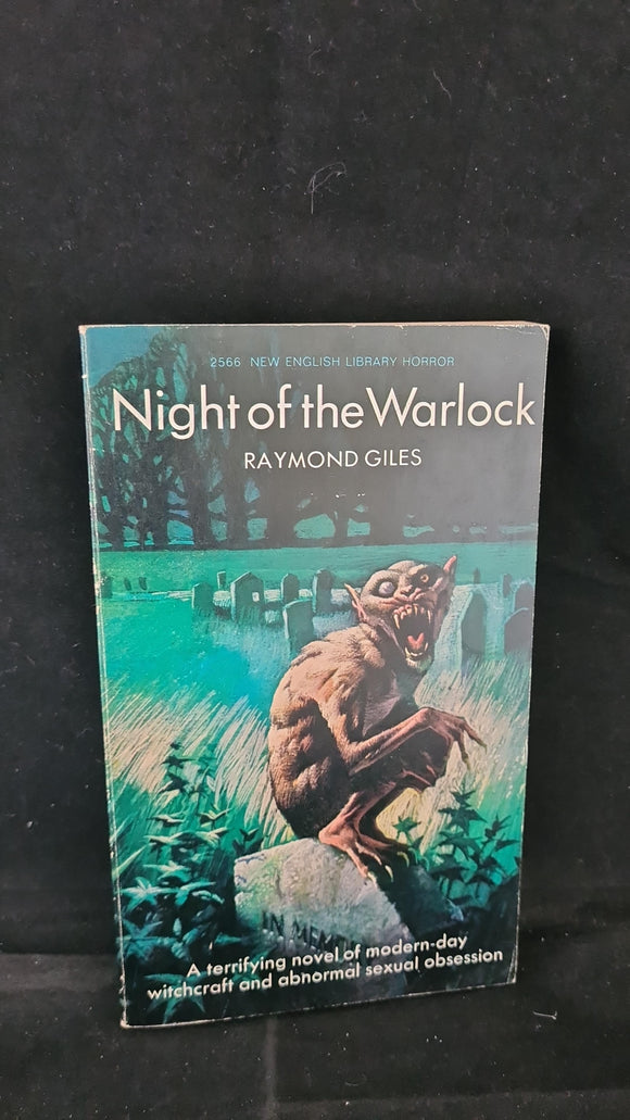 Raymond Giles - Night of the Warlock, New English, 1970, Paperbacks