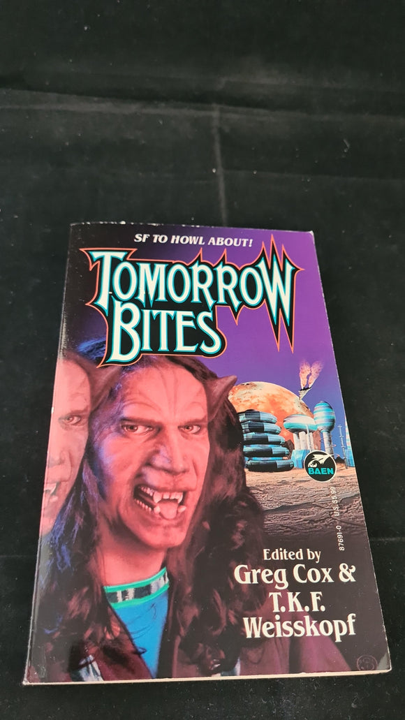 Greg Cox & T K F Weisskopf - Tomorrow Bites, Baen Books, First October 1995, Paperbacks