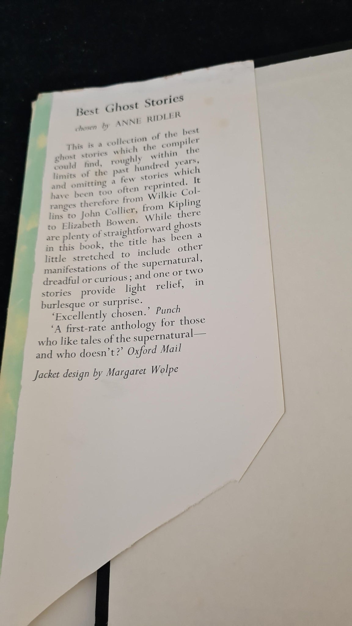 Anne Ridler - Best Ghost Stories, Faber & Faber, 1957 – Richard Dalby's ...