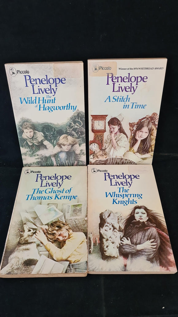 Penelope Lively - The Ghost of Thomas Kempe, & 3 other books, Piccolo, 1975, Paperbacks