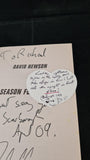 David Hewson - A Season For The Dead, Pan Books, 2004, Inscribed, Signed, Paperbacks