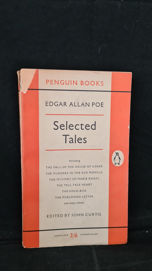 Edgar Allan Poe - Selected Tales, Penguin Books, 1956, Paperbacks