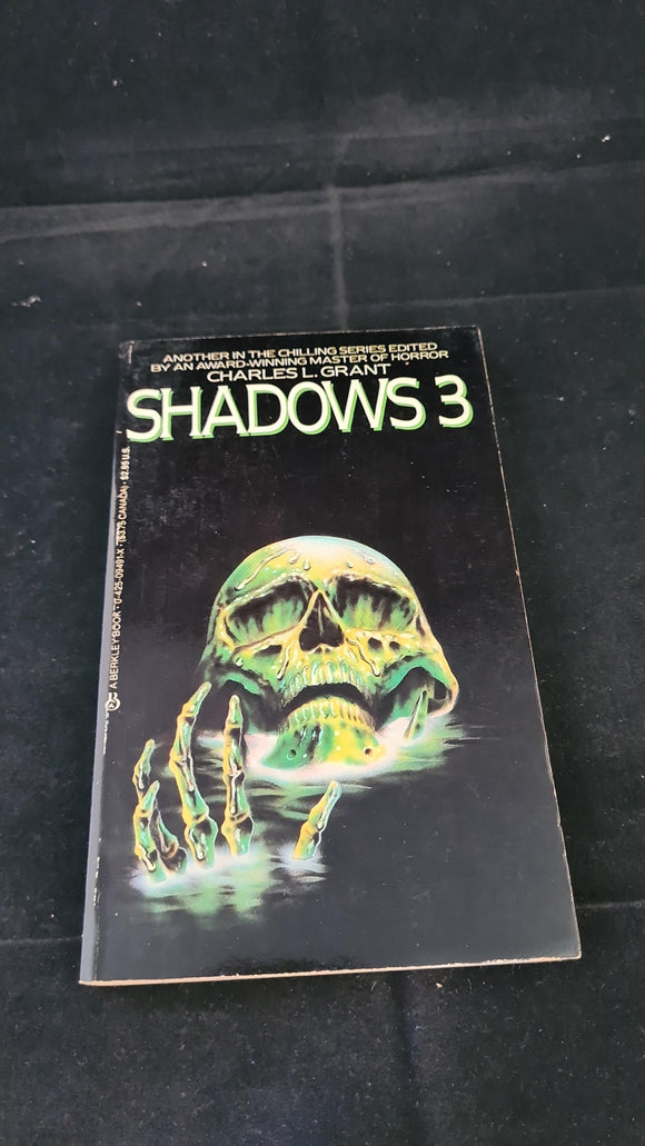 Charles L Grant - Shadows 3, Berkley Books, 1986, Paperbacks