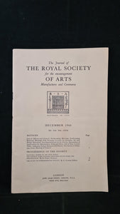 Journal of The Royal Society for the encouragement Of Arts December 1968