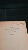 W G Moore - The World's Wealth, Pelican Books, 1947, Paperbacks