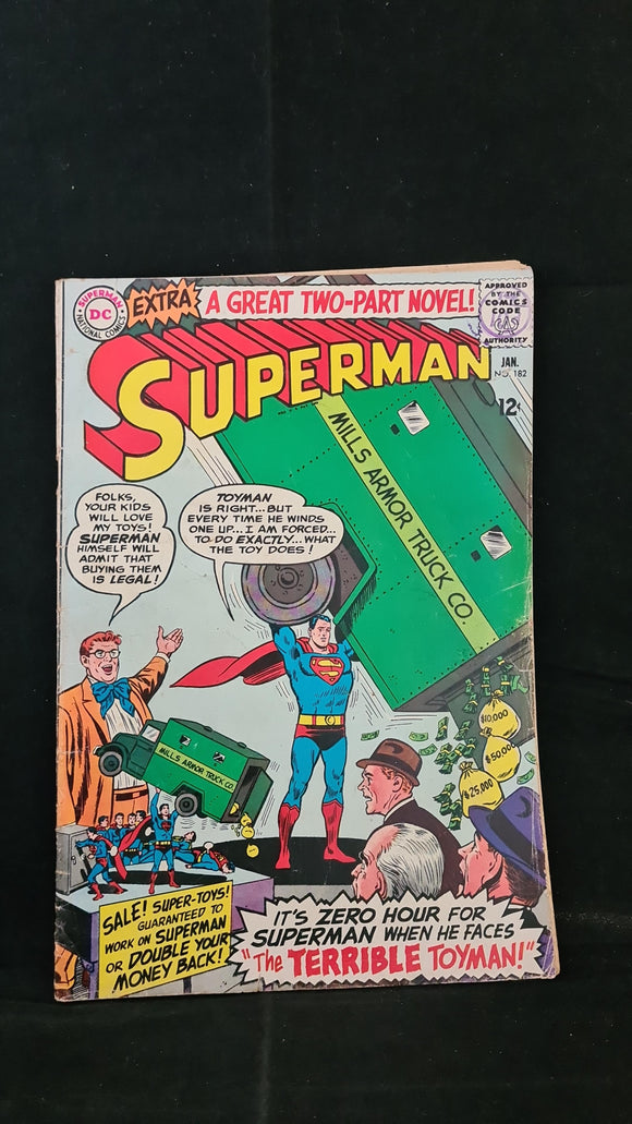 Superman Number 182 January 1966