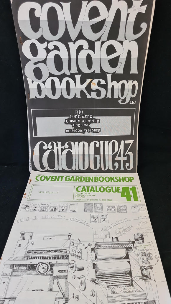 The Covent Garden Bookshop Ltd Catalogues 39, 40, 41, 42 & 43