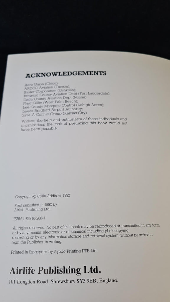 Colin Addison - Classic Propliners, Airlife, 1992 – Richard Dalby's Library