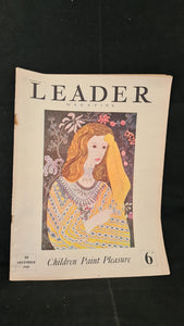 Leader Magazine 10 December 1949