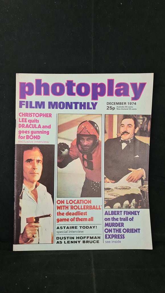 Photoplay Film Monthly Volume 25 Number 12 December 1974