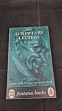 C S Lewis - The Screwtape Letters, Fontana Books, 1960, Paperbacks