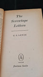 C S Lewis - The Screwtape Letters, Fontana Books, 1960, Paperbacks